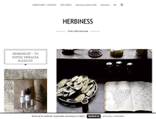 Tablet Screenshot of herbiness.com